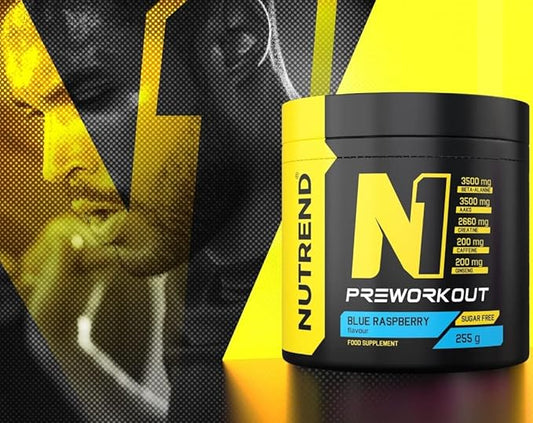 N1- Pre-Workout Blue Raspberry (Original) ©
