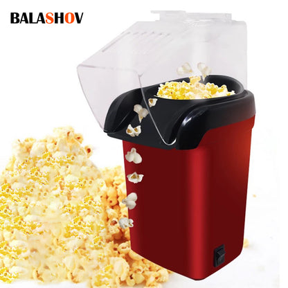 Mini Popcorn Machine - Oil-Free Hot Air Popcorn Maker