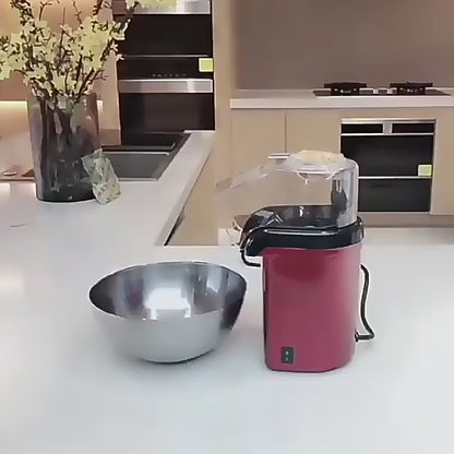 Mini Popcorn Machine - Oil-Free Hot Air Popcorn Maker